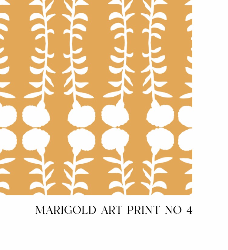 Marigold Art Print No. 4