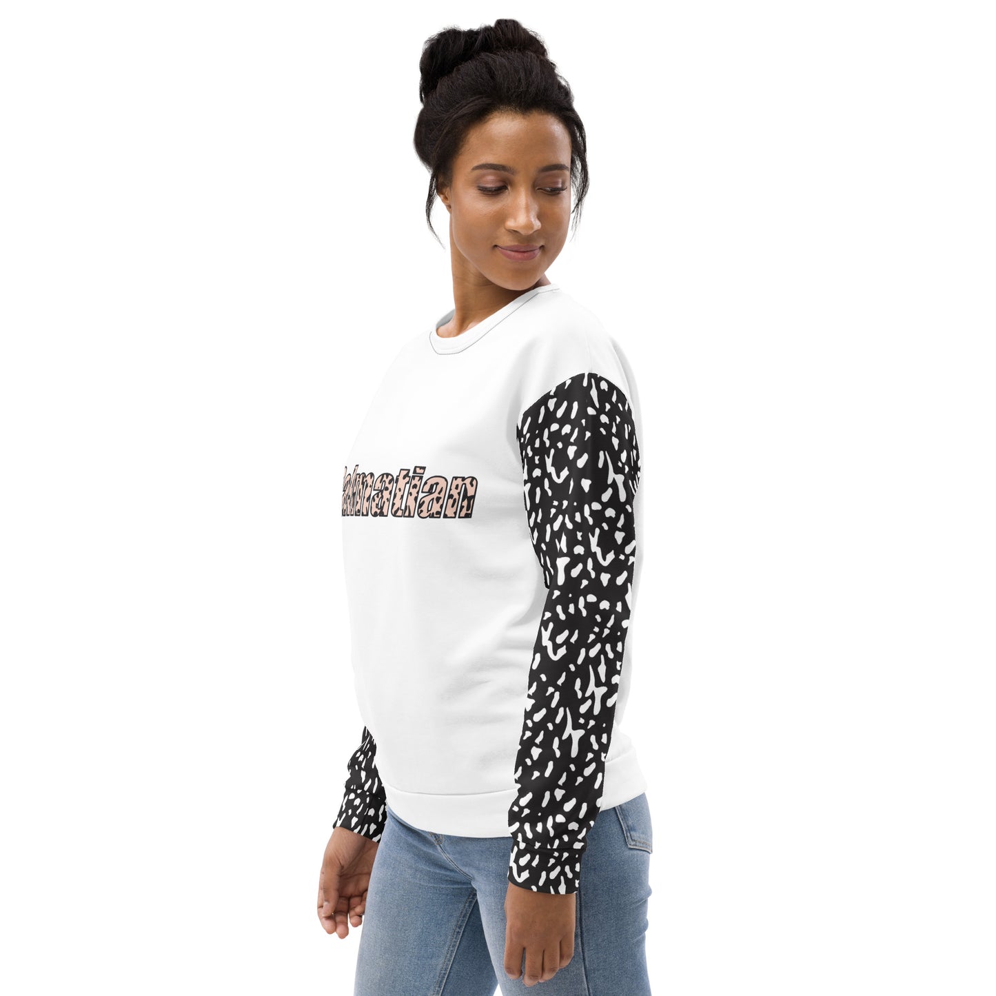 Dalmatian print sweatshirt