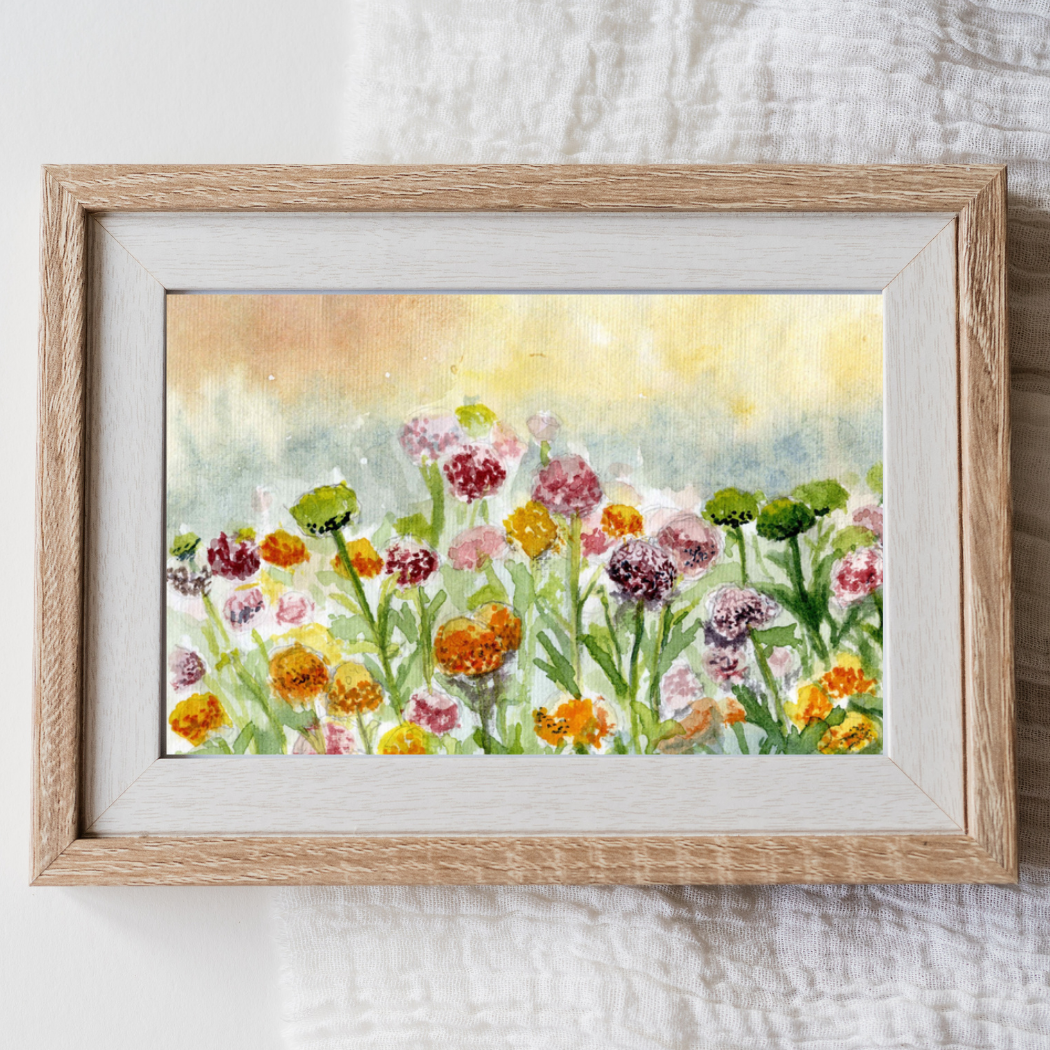 Friendship Wildflower card