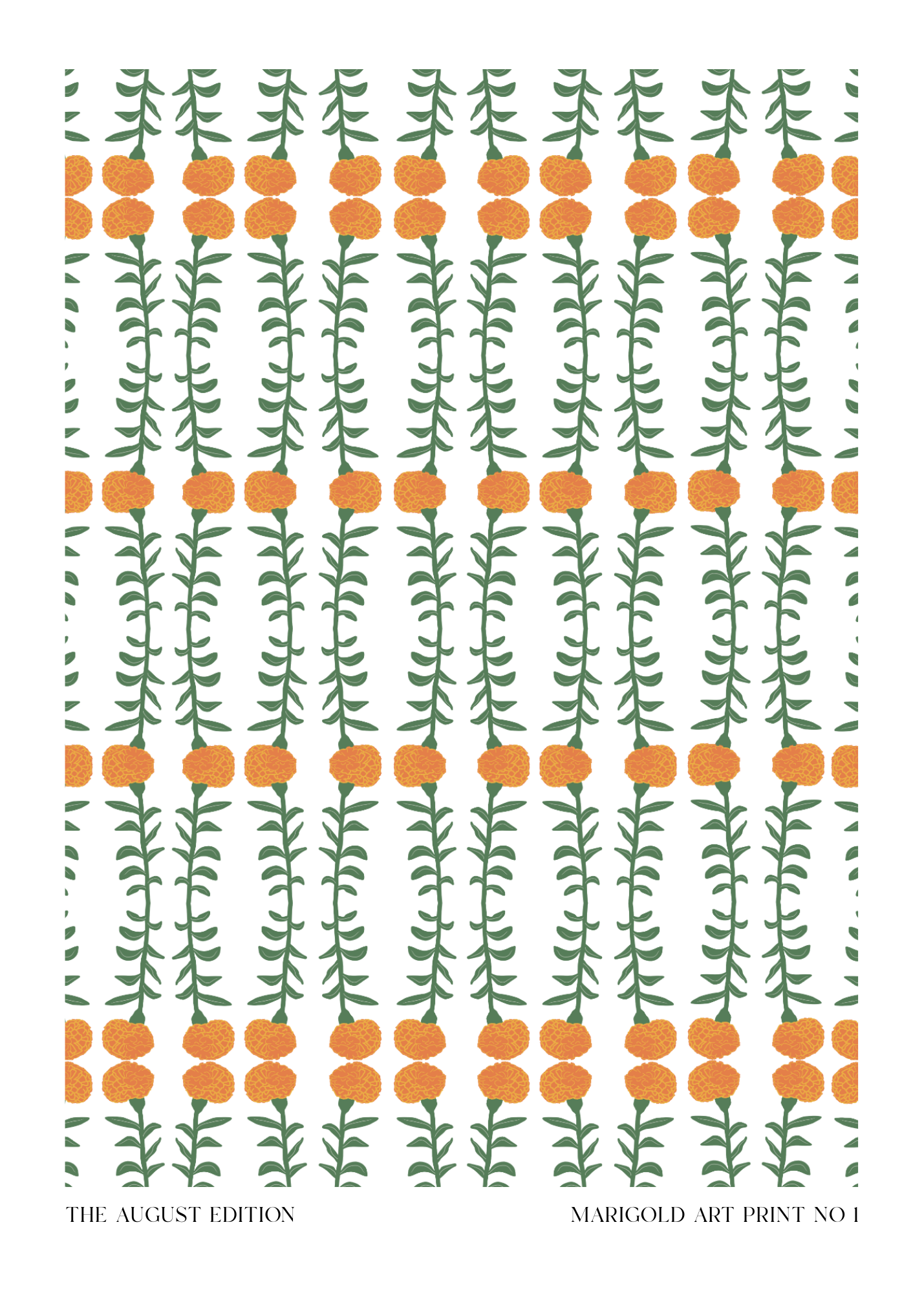 Marigold Art Print No. 1
