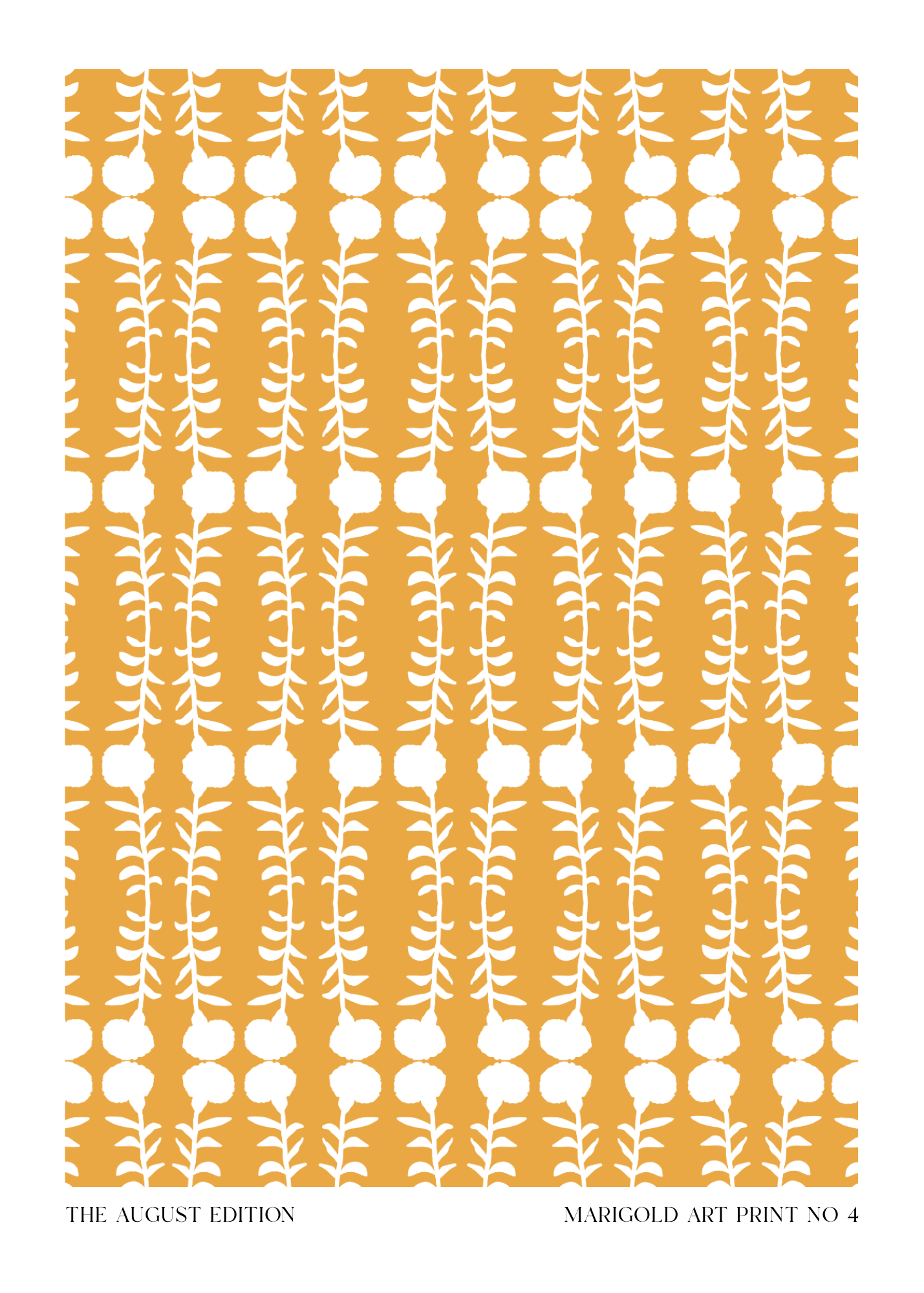 Marigold Art Print No. 4