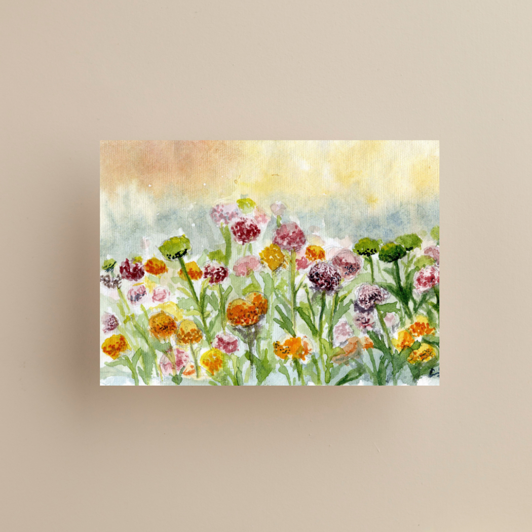 Wildflower Card For Friendship