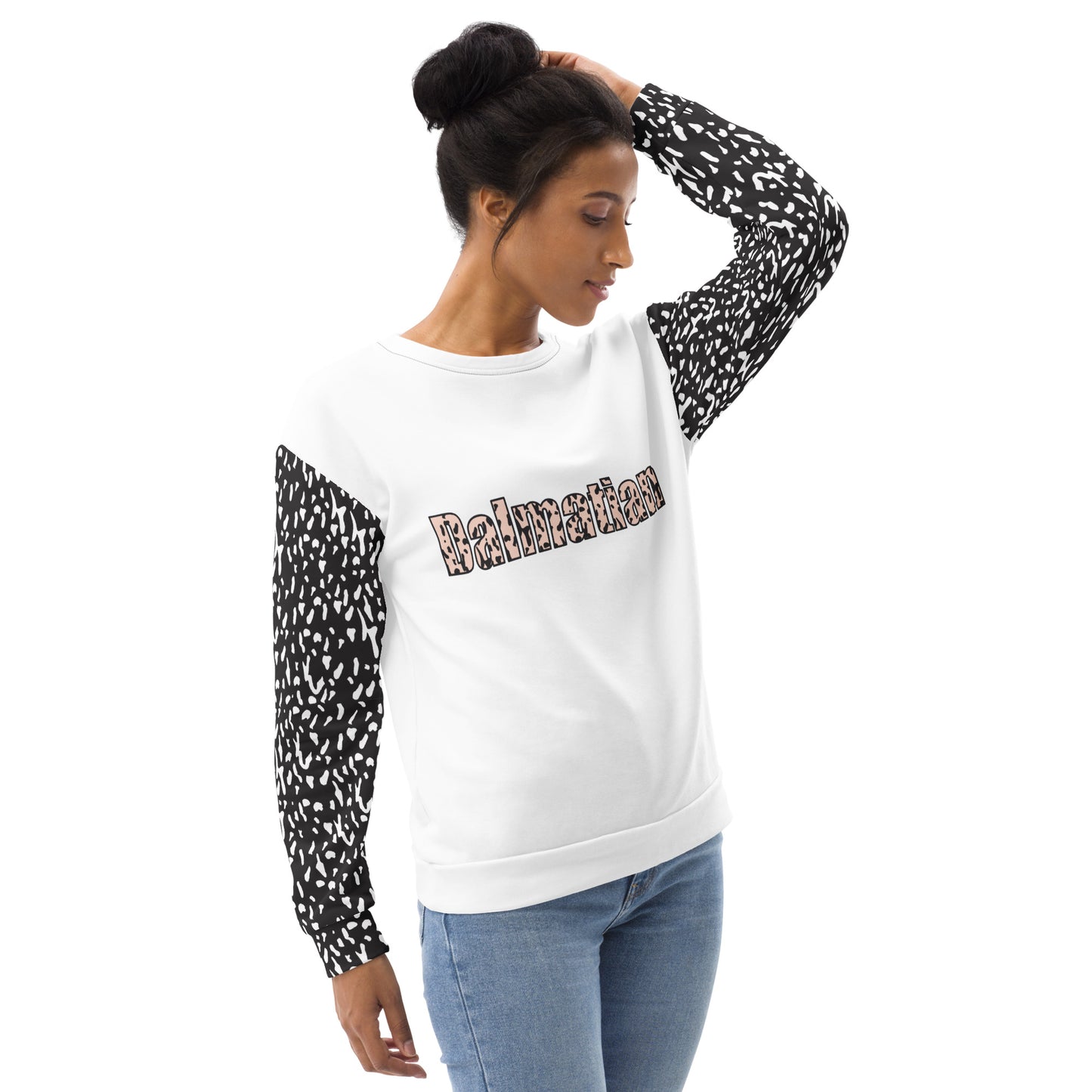 eco-friendly Dalmatian sweatshirt