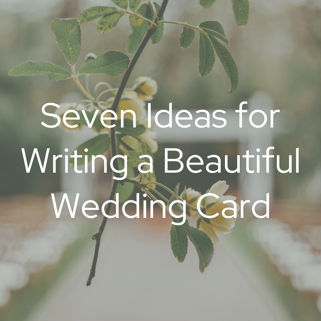 Bungalow House Studio | Blog | Seven Ideas for Writing a Beautiful ...