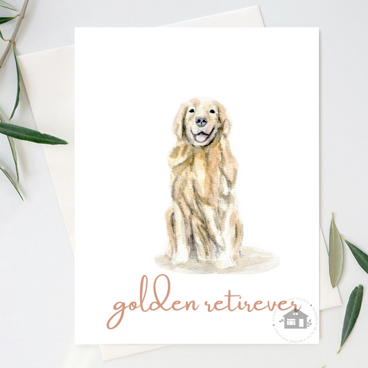 Golden Retriever Greeting Cards