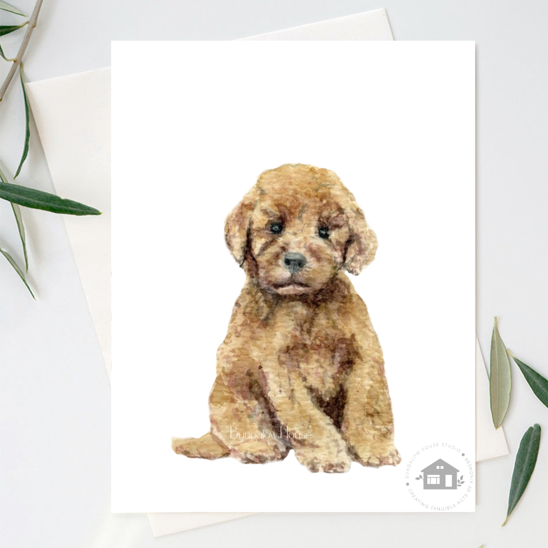 Goldendoodle Greeting Cards