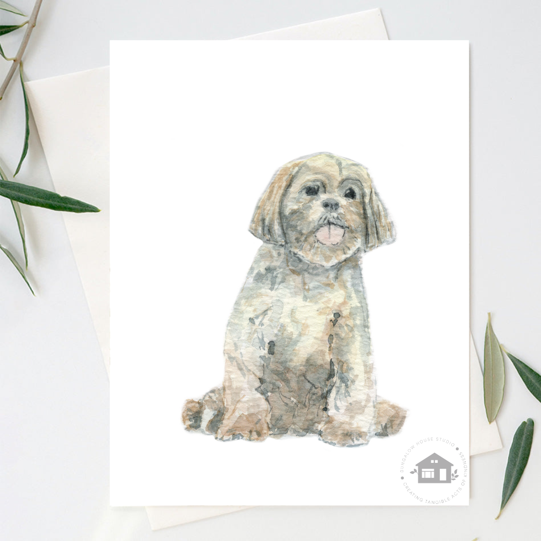 Shi Tzu Greeting Cards