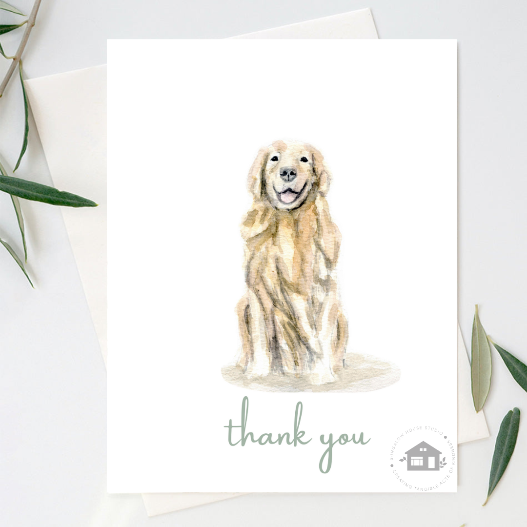 Golden Retriever Greeting Cards