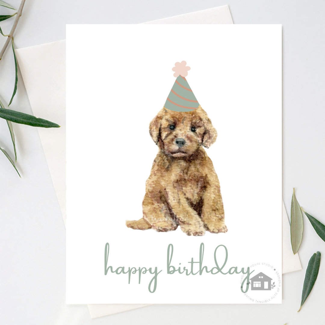 Goldendoodle Greeting Cards