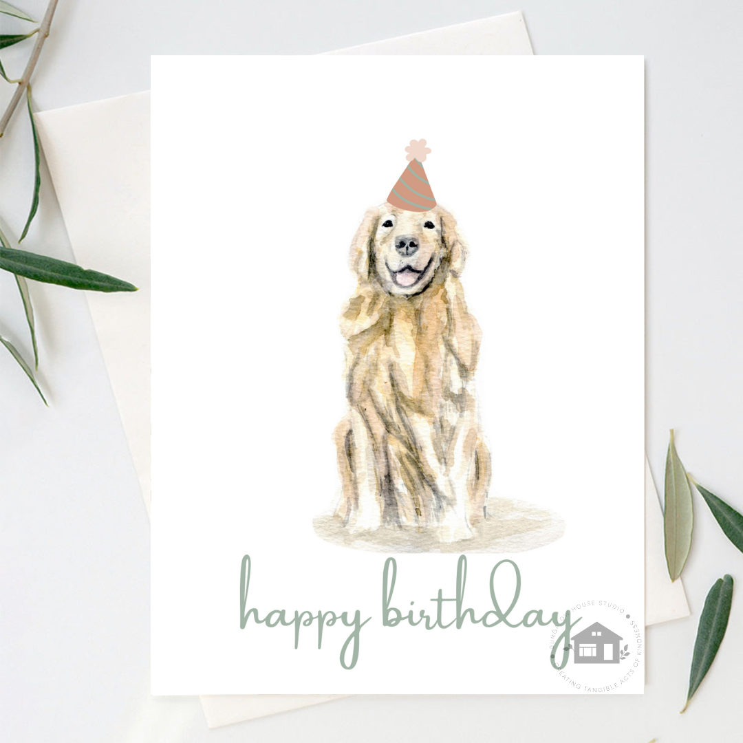 Golden Retriever Greeting Cards