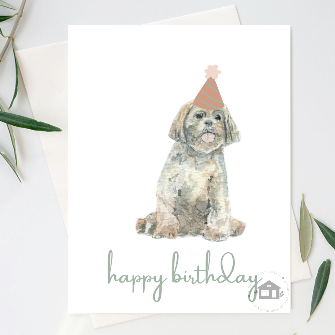 Shi Tzu Greeting Cards