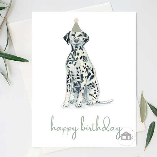 Dalmatian (Happy Birthday)