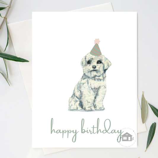 Maltese Greeting Cards (Happy Birthday)