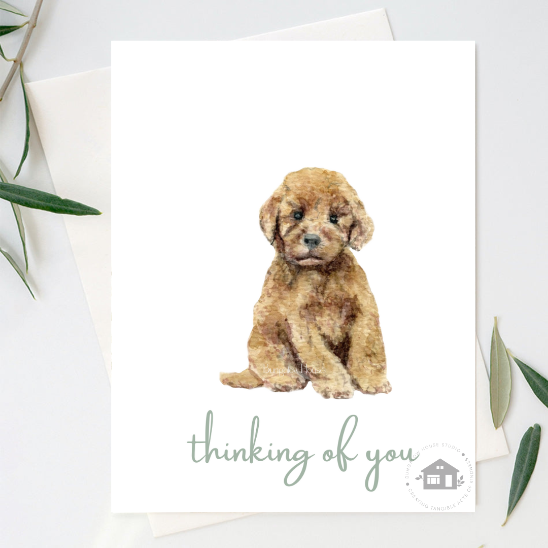 Goldendoodle Greeting Cards