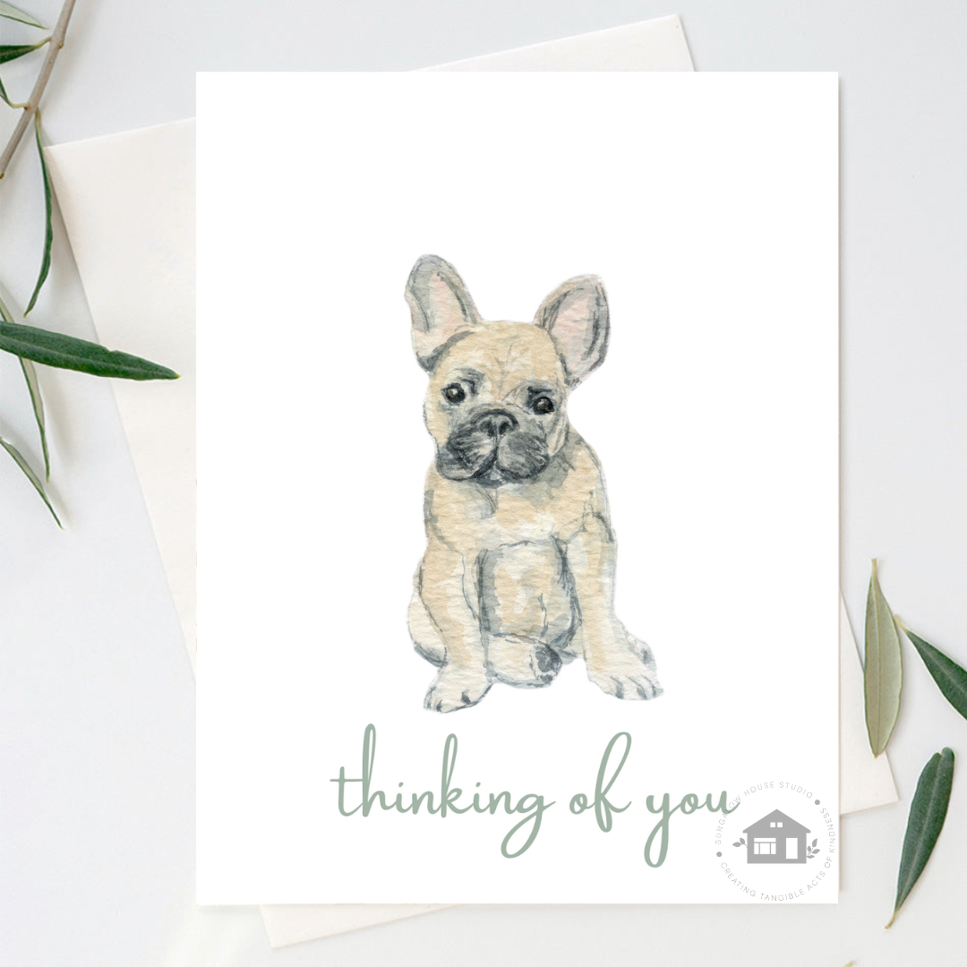 French Bulldog Greeting Cards