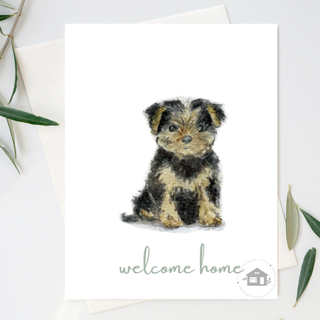 Yorkie Greeting Cards