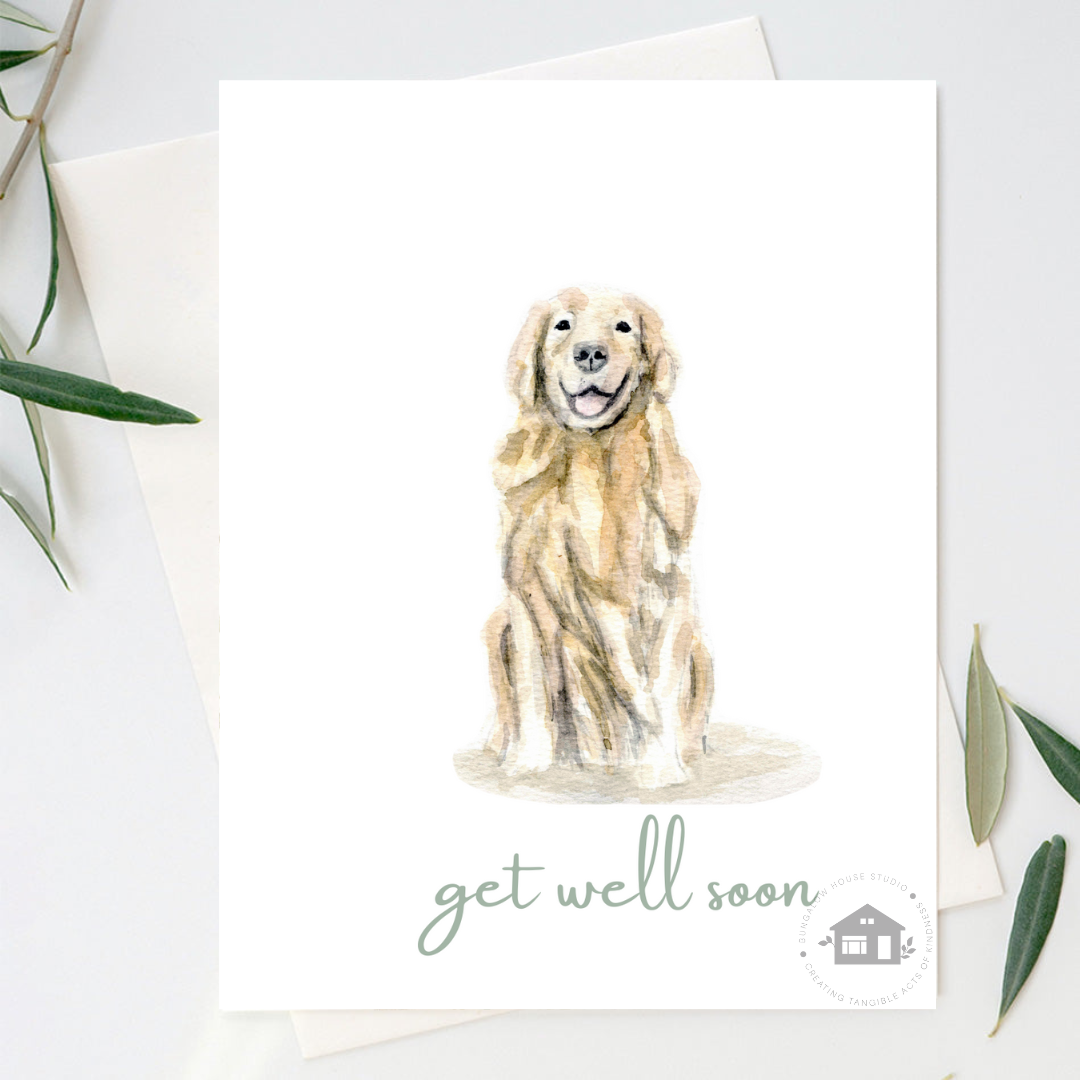 Golden Retriever Greeting Cards