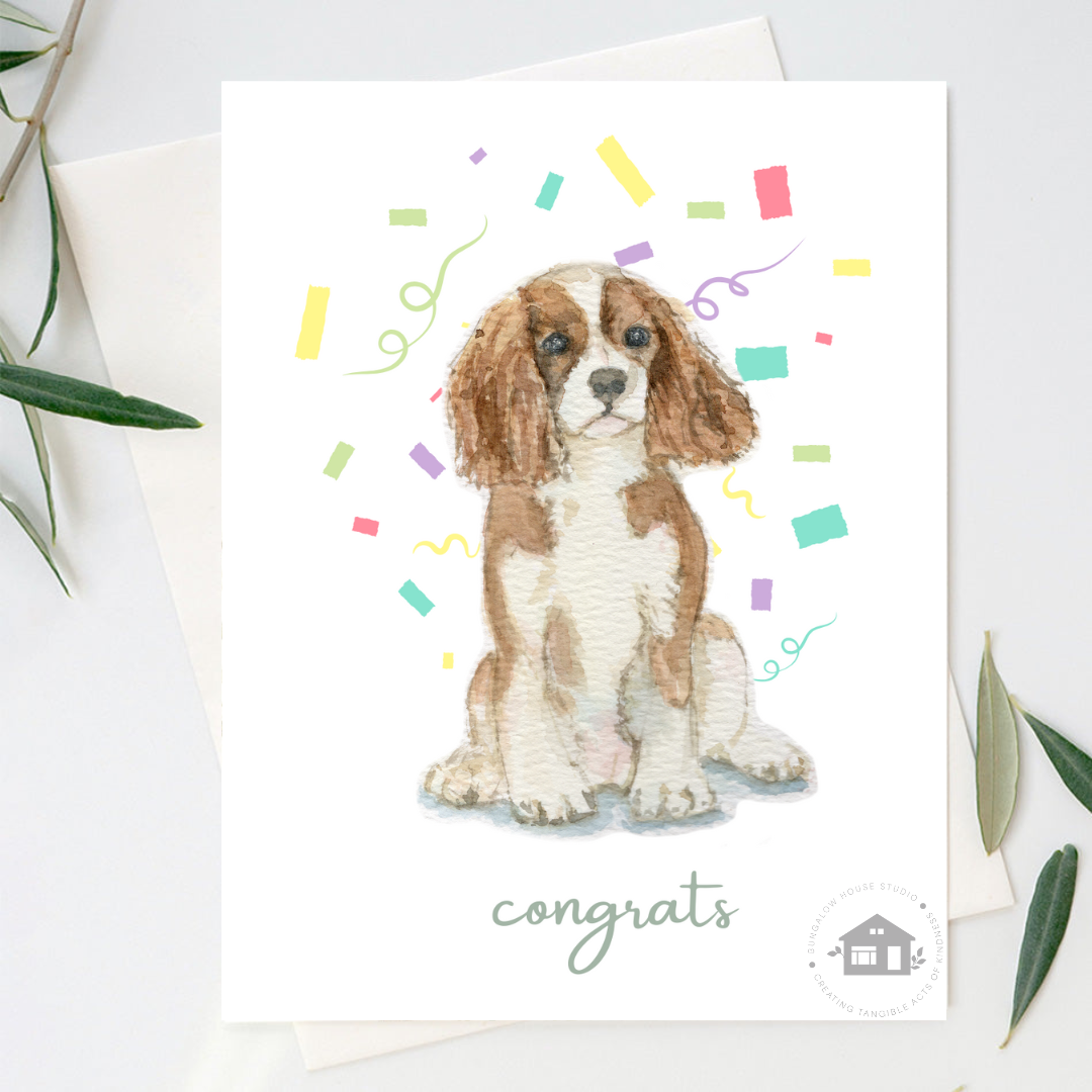 Cavalier King Charles Spaniel Greeting Cards