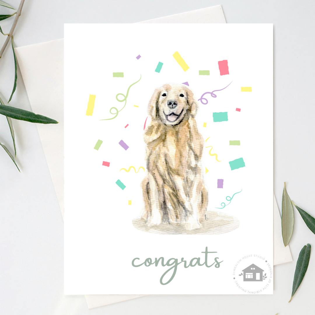 Golden Retriever Greeting Cards