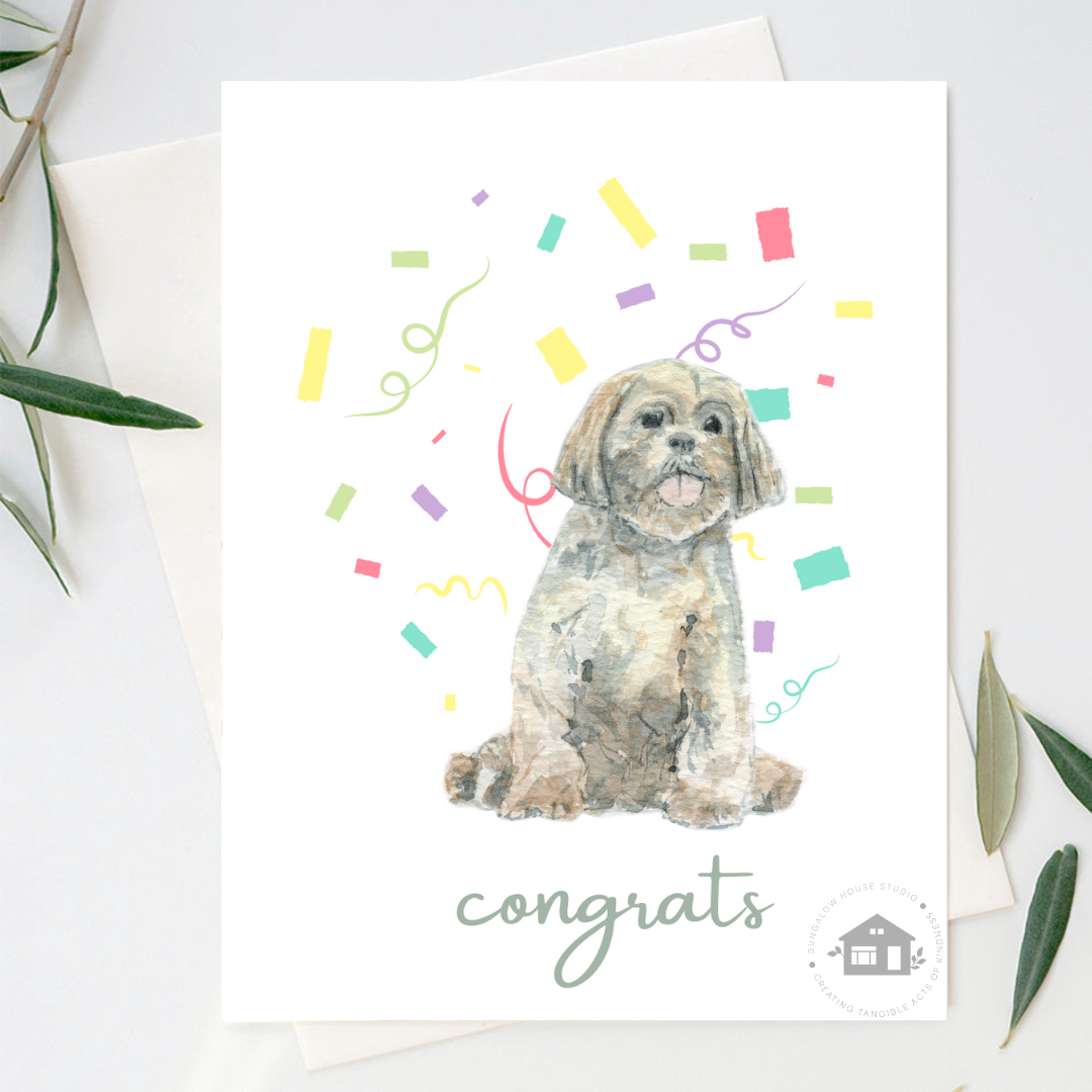 Shi Tzu Greeting Cards