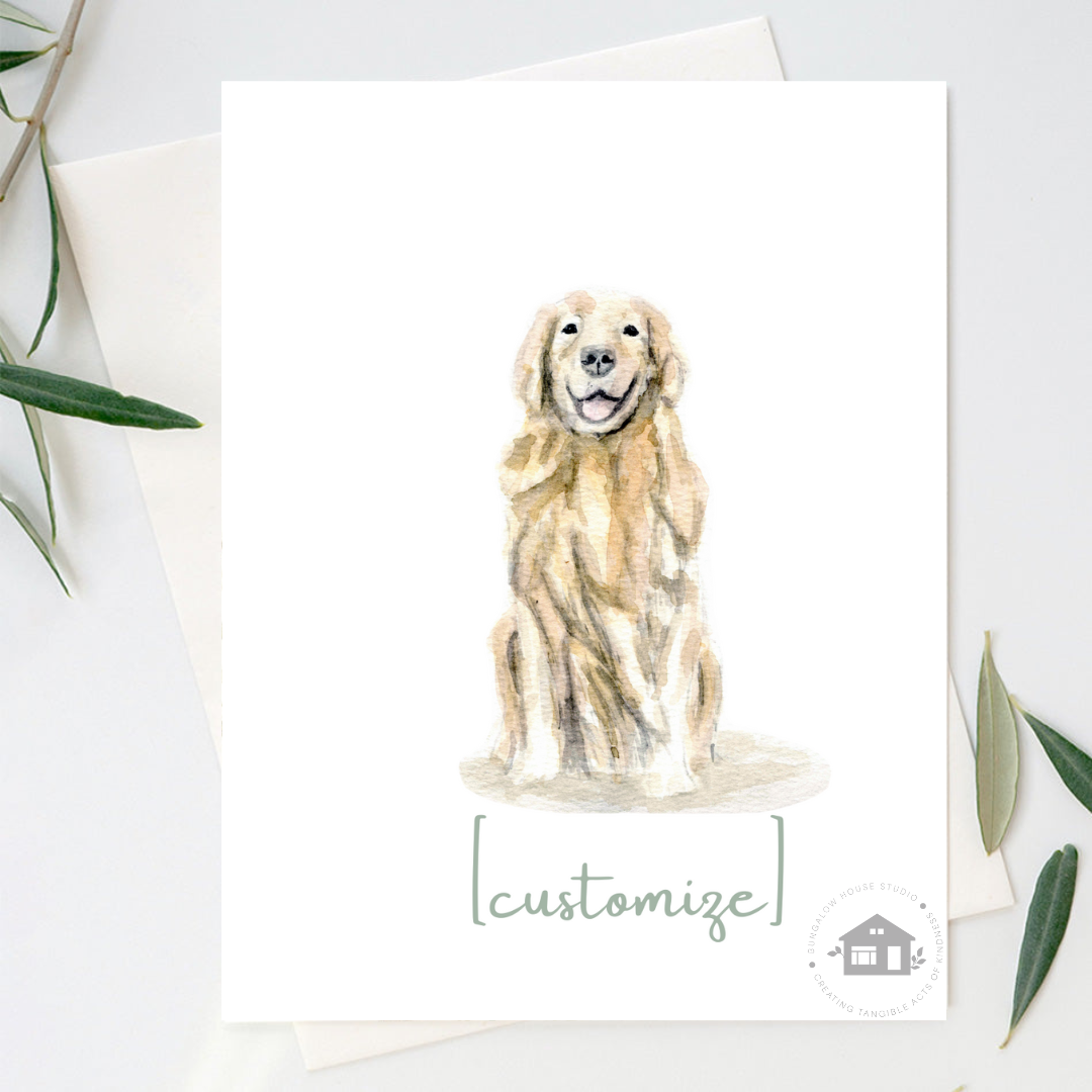 Golden Retriever Greeting Cards