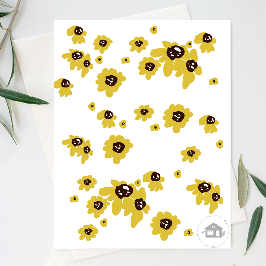 Black-Eyed Susan Greeting Cards (Thinking of You)