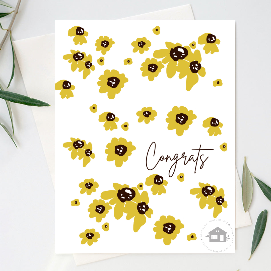 Black-Eyed Susan Greeting Cards (Thinking of You)