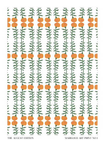Marigold Art Print No. 1