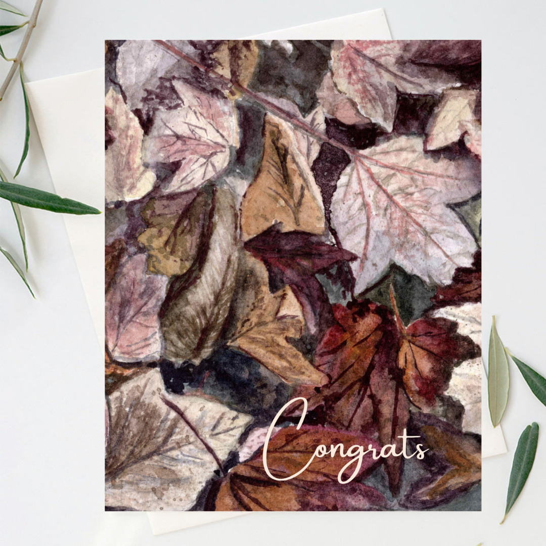 Fall Leaves (Congrats)