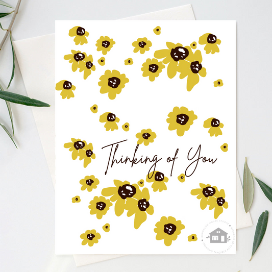 Black-Eyed Susan Greeting Cards (Thinking of You)